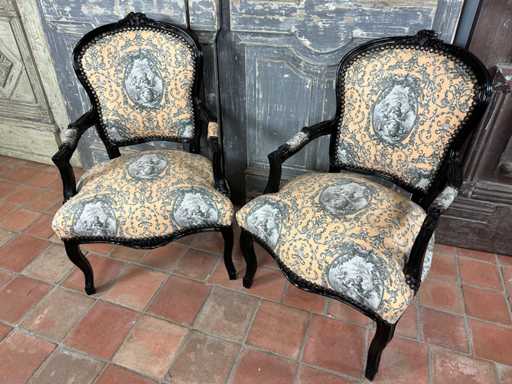 Fotoliu Louis Quinze (2x)