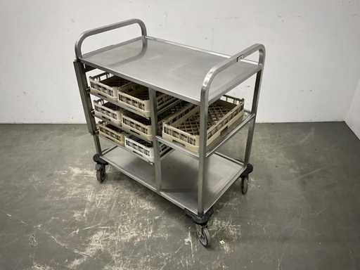 Rendisk - Stainless Steel Clearing Cart