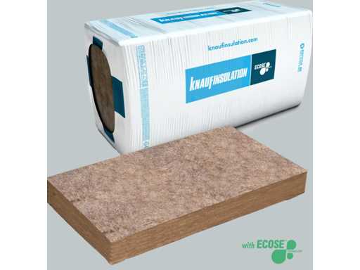 Płyta z wełny szklanej o grubości 6 cm, 54 m2 (1/2 pal)