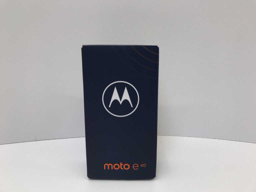 Motorola Moto e40 - 64 Go - Gris Carbone (Nouveau)