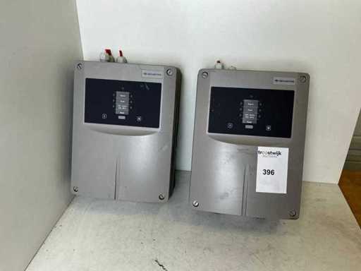Securiton ASD535-2 industrial smoke detection unit (2x)