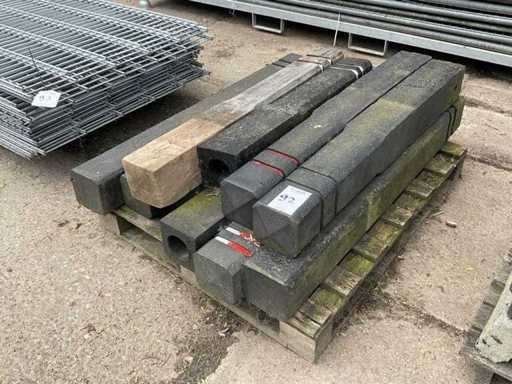 Plastic pole (9x)