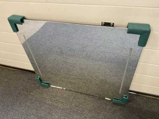 Oglindă de 80 cm cu iluminare