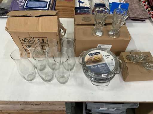 Szkła Anchor Hocking Mix Lot