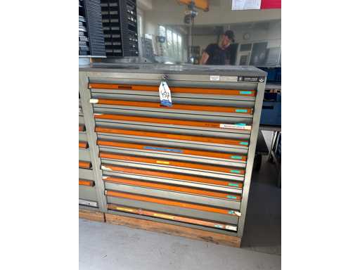 HAHN + KOLB Workshop Drawer Cabinet with Contents