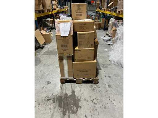 Marchandises de retour de palettes +500-1000 € Valeur de détail