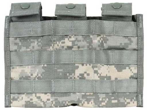 US Magazine Pouch, M4, Molle, 3 fili, AT-digital, praticamente nuovo (R16) (20x)