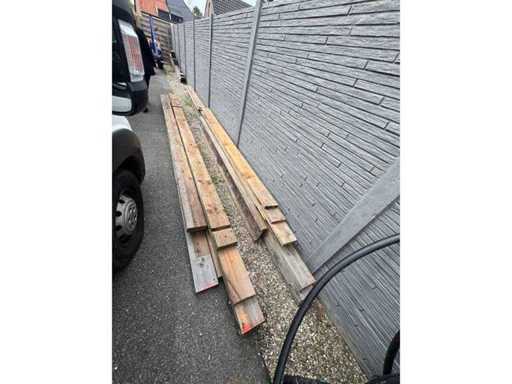 Diverse bouwmaterialen hout / balken