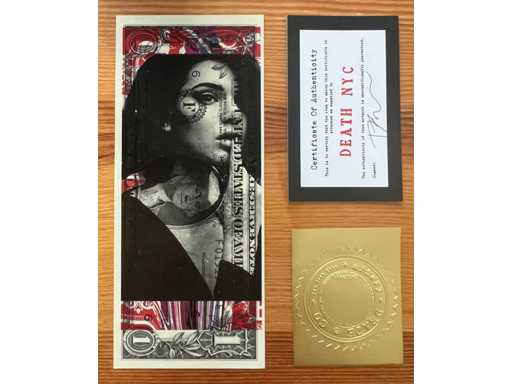 DEATH NYC : Kendall Jenner sur US Dollar 1/100