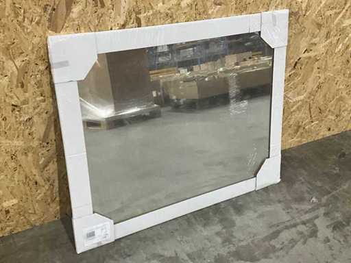 Silkline Mirror prostokątne 1000x800mm (wxh) z fasetą 4mm na całym obwodzie, włącznie z ukrytym systemem zawieszenia
