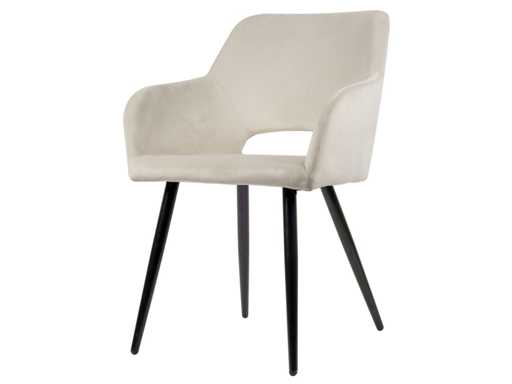 Dining Chair off white velvet (6x)