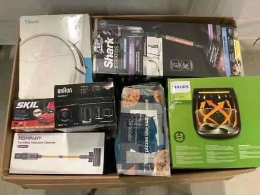 Marchandises de retour de palettes