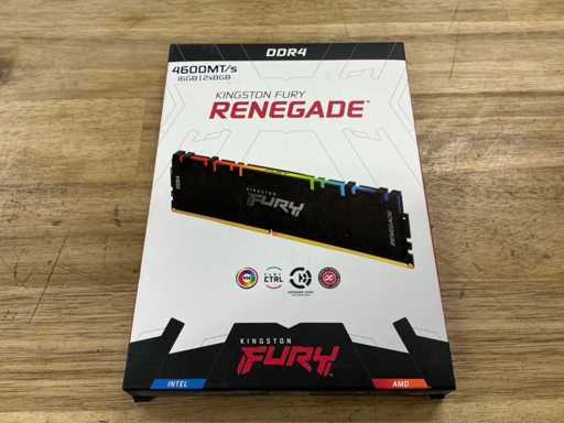 Kingston Fury Renegade DDR4 4600MT/s 16GB (2x8GB) KF446C19RBAK2/16