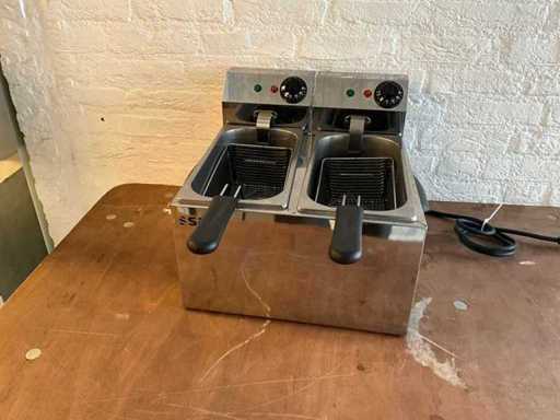 Friteuse double Saro