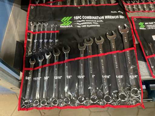 Seneca-Spann- und Ringschlüssel-Set