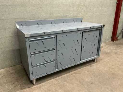 Elfinox - Tavolo da lavoro in acciaio inox