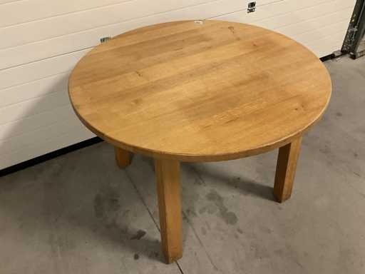 Tavolo rotondo in legno (Ø 114 cm)