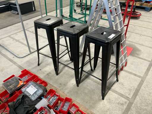 Stapelbare Barkruk (3x)