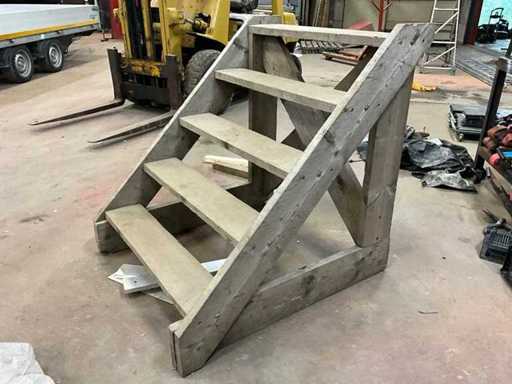 Wooden stairs