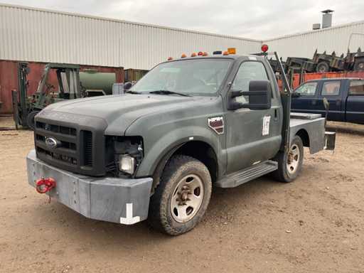 2008 Ford F 350 Vliegtuigsleper