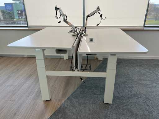 HAWORTH - Your-Place - Zit/Sta elektrisch 2p workbench - Bureau