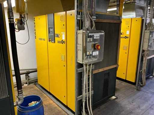 2007 Kaeser CSDX 162 schroefcompressor