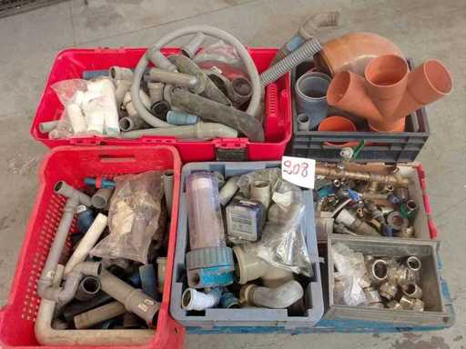 Voorraad hydraulische koppelingen en kogelkleppen