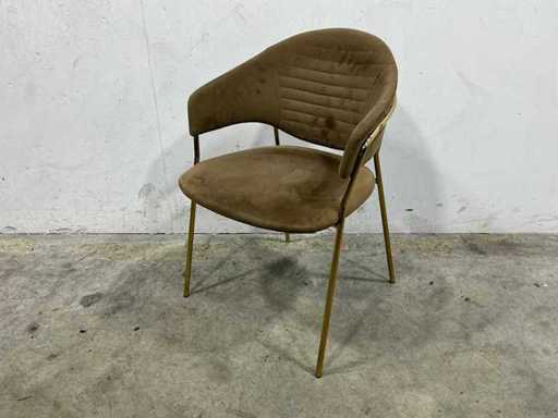 Dining chair gold (6x)