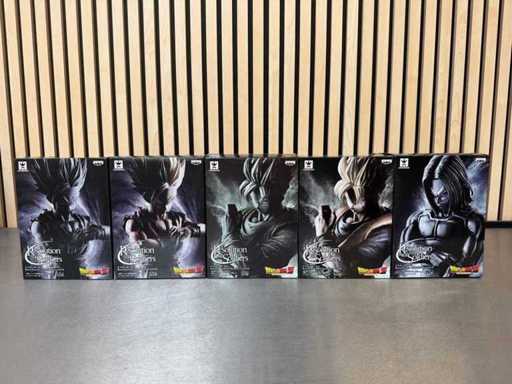 Banpresto - Figurine de la collection Dragon Ball Z Resolution of Soldiers (5x)