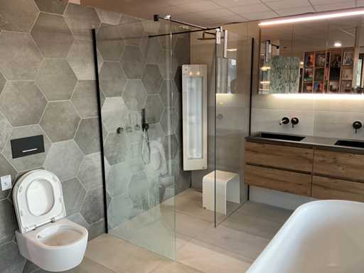 Radaway Modo X begehbare Dusche