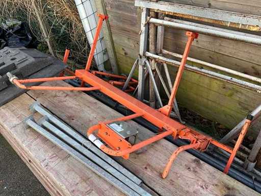 2009 TDE 6 AF double Platenlift