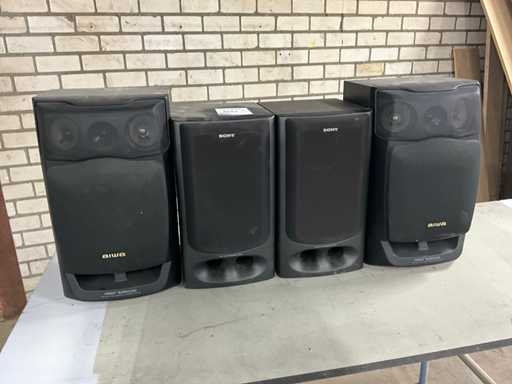 Aiwa/sony Speaker (4x)
