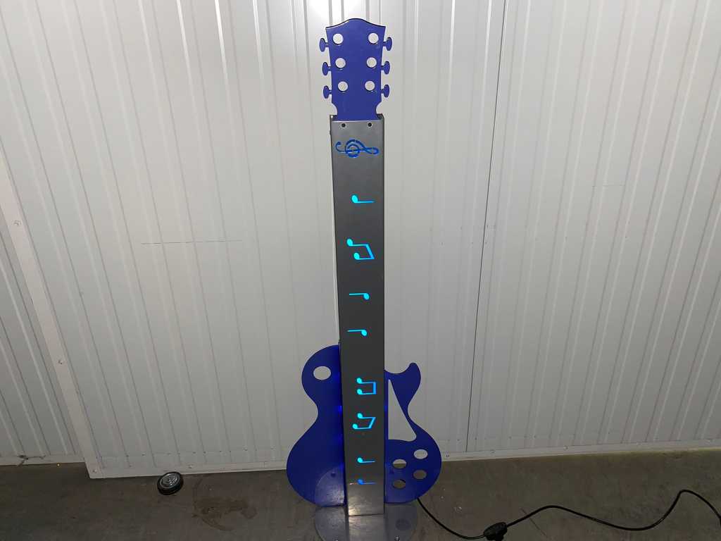 Podświetlana gitara