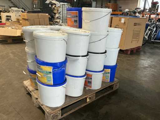 Street Mörtel Aqua Farbe 2 Komponenten, (26x)