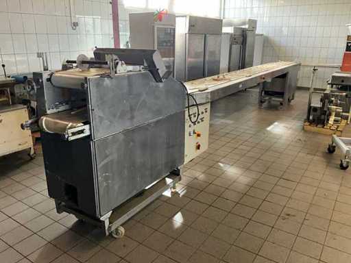 Flan production line