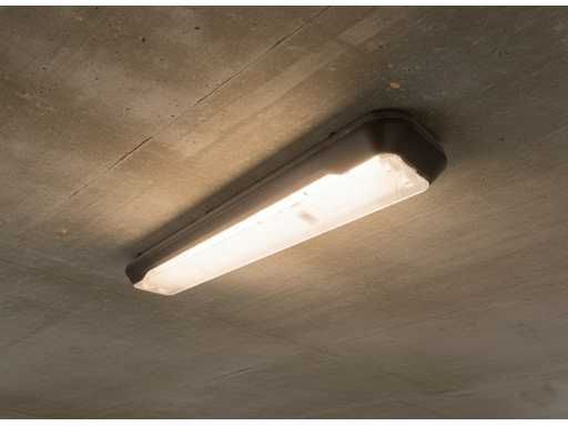 60cm PRO double LED TL T8 luminaires IP65 avec réflecteur (16x)