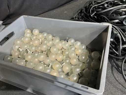 Ledbol 1 Watt E27 wit ( ca. 160 x )