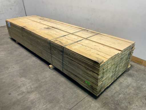 Regal Fichte 390x10x2,2 cm (137x)