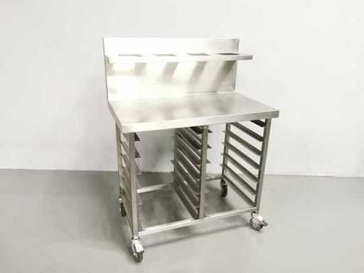 PROFFIL - Masă de lucru din oțel inoxidabil