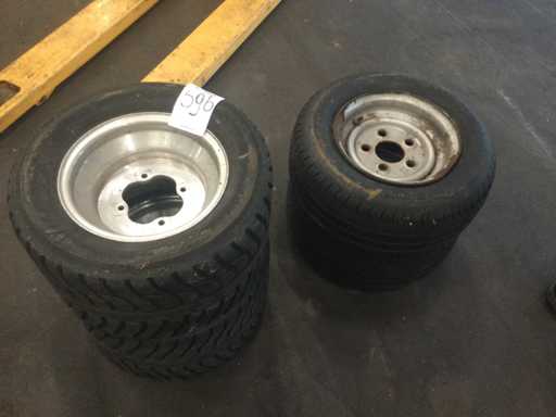 Jantă variată cu anvelopă (4x)