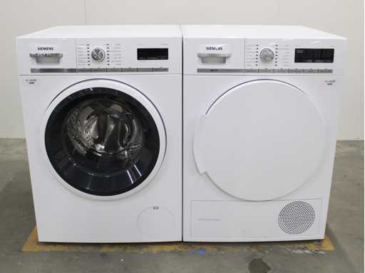 Machine à laver Siemens iQ700 iSensoric aquaStop & Sèche-linge à condensateur Siemens iQ700 iSensoric