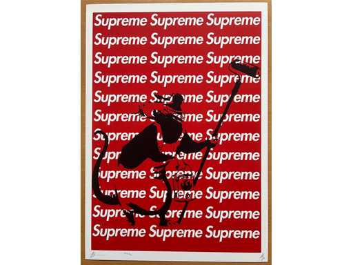 DEATH NYC : Supreme Banksy Rat
