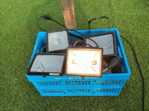 Éclairage de travail – Lumières/projets de chantier extérieurs – Travail – Pas nouveau