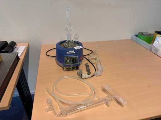 Elektrothermischer Elektromantel MA Festkörperrührer mit Destillationsglas-Set