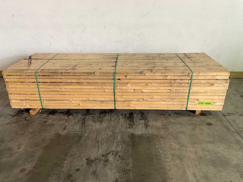Spruce beam 300x10x5 cm (50x)
