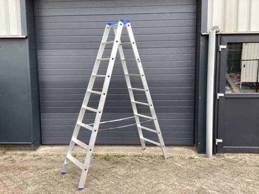 STS Klappleiter 2x9 Stufen Leiter und Stufe