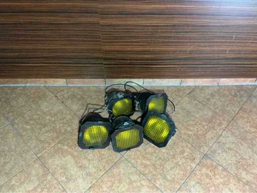 Par spotlights (5x)