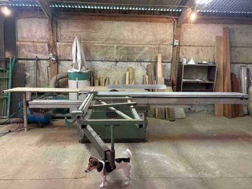 Panhans Panel Saw including dust extraction - functional