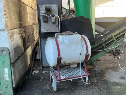 Serbatoio Orizzontale per Spruzzi del Team