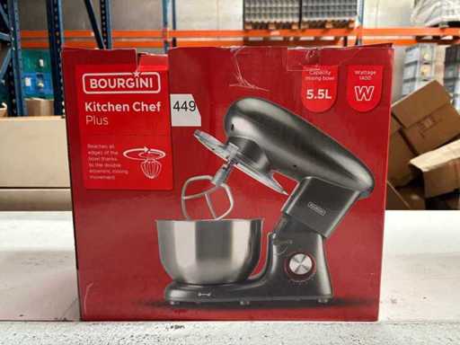 Bourgini Kitchen Chef Plus keukenmachine – 5,5 L – 1400 W